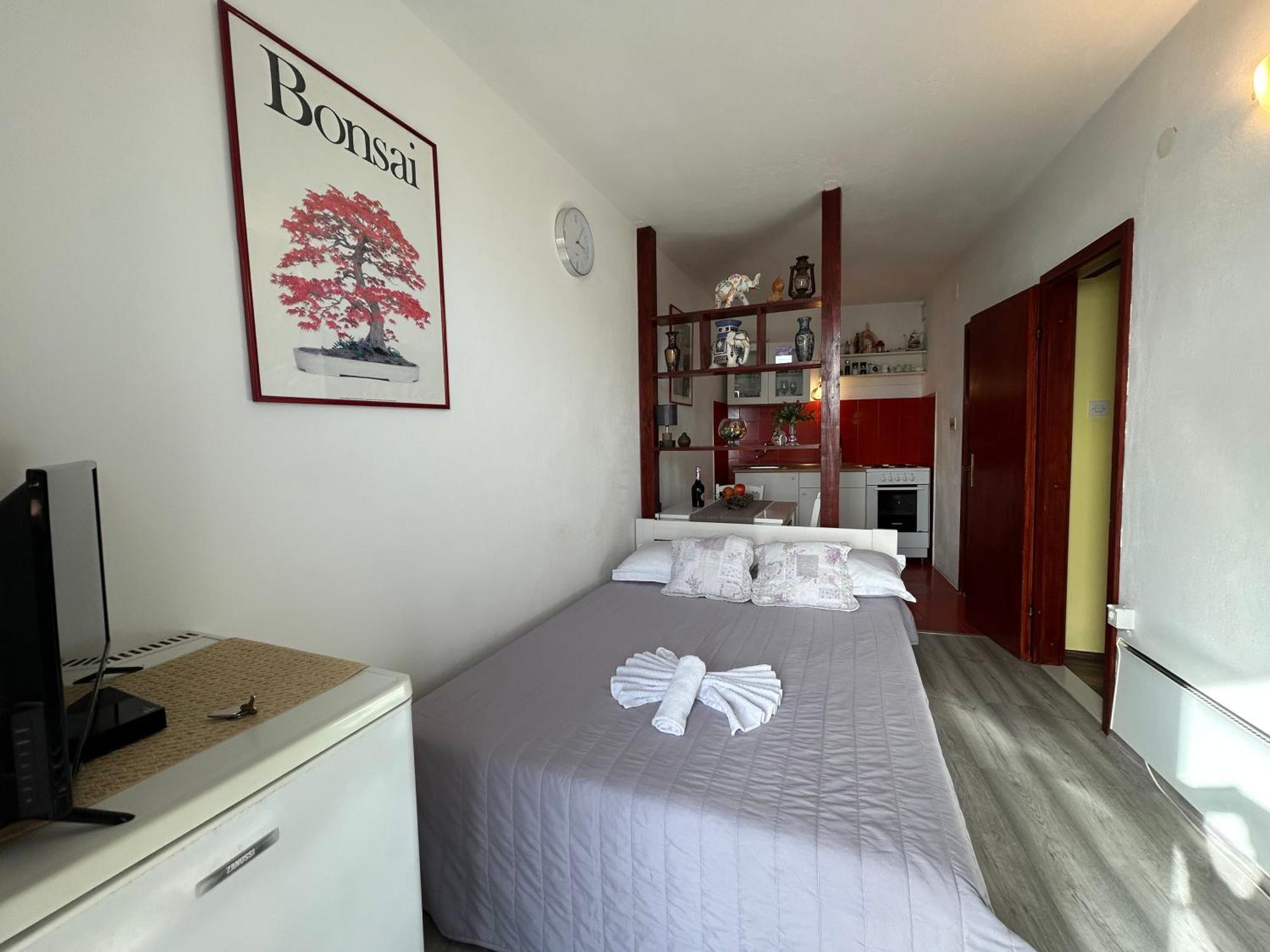 פודגורה Seafront Studio Apartment+Balcony מראה חיצוני תמונה