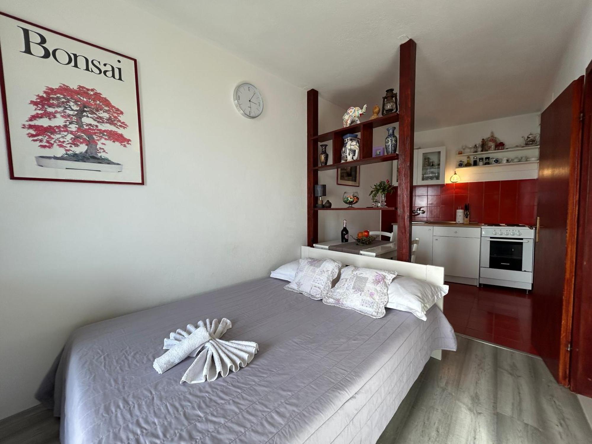 פודגורה Seafront Studio Apartment+Balcony מראה חיצוני תמונה